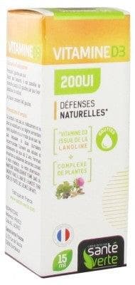 Santé Verte - Vitamin D3 200UI 15ml
