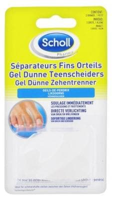 Scholl - 3 Fine Toes Separators