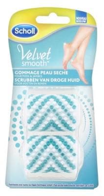 Scholl - Velvet Smooth Dry Skin Scrub 2 Rollers