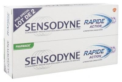 Sensodyne - Fast Action Long-Lasting Protection 2 x 75ml