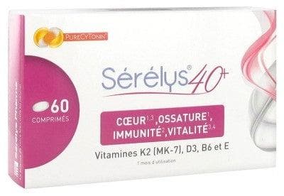 Sérélys - 40+ Heart Skeleton Immunity Vitality 60 Tablets