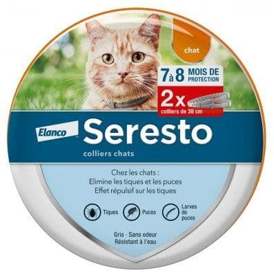 Seresto - Pest Control Collars Cats 2 Collars