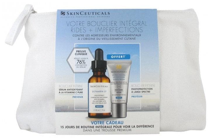 SkinCeuticals Silymarin CF 30ml + Protect Ultra Facial UV Defense Sunscreen SPF50 15ml Free