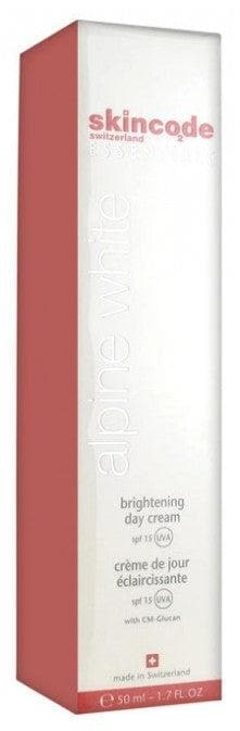 Skincode Essentials Alpine White Brightening Day Cream SPF15 UVA 50ml