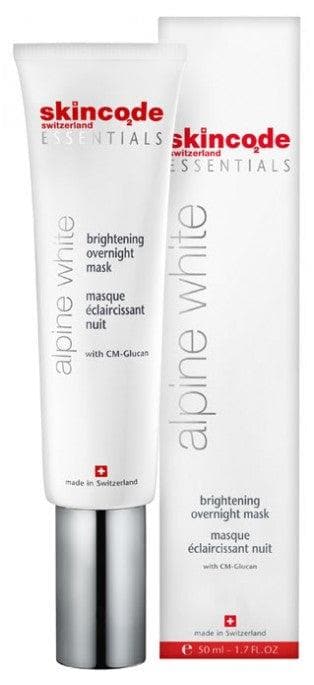 Skincode Essentials Alpine White Brightening Overnight Mask 50ml