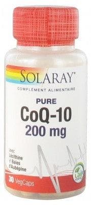 Solaray - CoQ-10 200mg 30 Vegetable Capsules