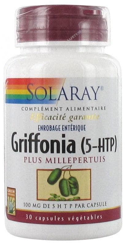 Solaray Griffonia (5-HTP) Plus St. John's Wort 30 Vegetable Capsules