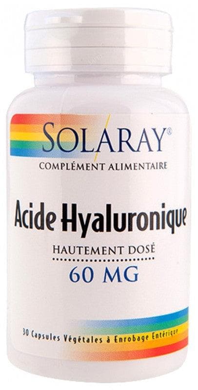 Solaray Highly Dosed Hyaluronic Acid 30 Vegetable Gel-Caps