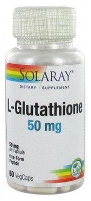 Solaray - L-Glutathione 50mg 60 Vegetable Gel-Caps