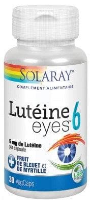 Solaray - Lutein 6 Eyes 30 Capsules