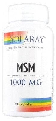 Solaray - MSM 1000mg 60 Capsules