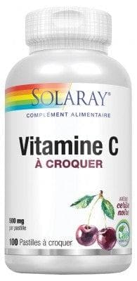 Solaray - Vitamin C 500mg 100 Chewable Tablets