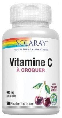 Solaray - Vitamin C 500mg 30 Tablets to Crunch