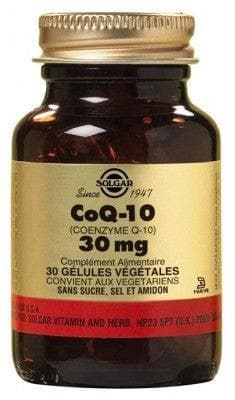 Solgar - CoQ-10 30mg 30 Vegetable Capsules