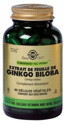 Solgar - Ginkgo Biloba 60 Vegetable Capsules