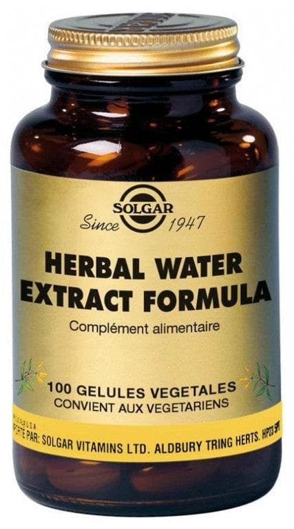 Solgar Herbal Water Extract Formula 100 Vegetable Capsules