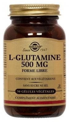 Solgar - L-Glutamine 500mg 50 Vegetable Capsules
