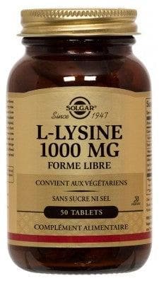 Solgar - L-Lysine 1000mg 50 Tablets