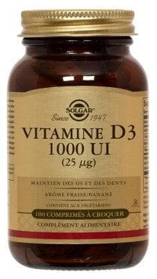 Solgar - Vitamin D3 1000 UI (25mcg) 100 Tablets