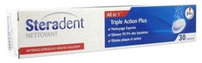 Steradent - Triple Action Plus 30 Tablets