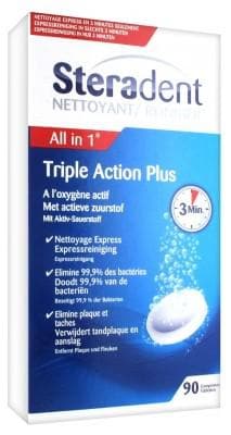 Steradent - Triple Action Plus 90 Tablets