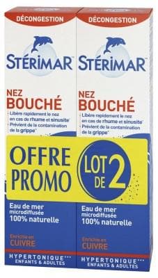 Stérimar - Blocked Nose 2 x 100ml