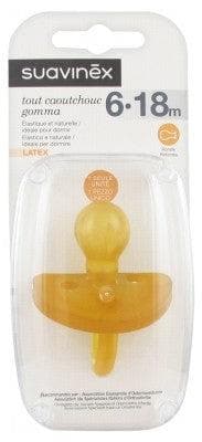Suavinex - All Rubber Round Tip Pacifier 6 to 18 Months