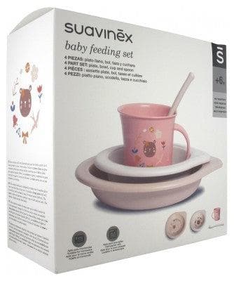Suavinex - Meal Set 6 Months and + - Model: Pink