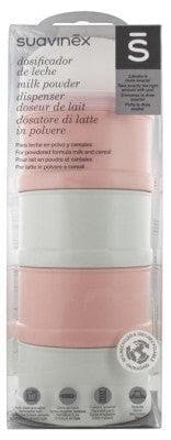 Suavinex - Milk Powder Dispenser - Model: Soft pink-beige