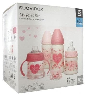 Suavinex - My First Set 0 Month and + - Colour: Pink