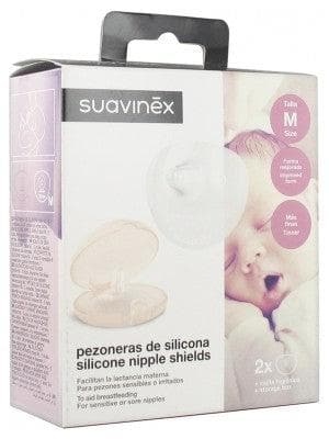 Suavinex - Silicon Breast Tips 2 Pieces - Size: M