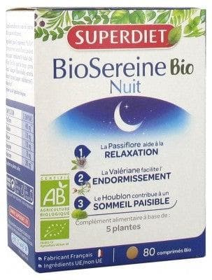 Super Diet - BioSereine Night Organic 80 Tablets