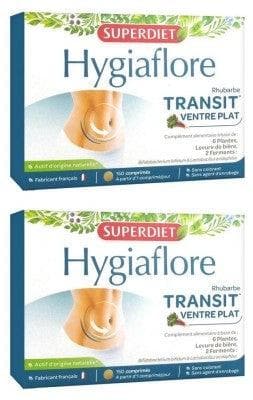 Super Diet - Hygiaflore Rhubarb Transit 2 x 150 Tablets