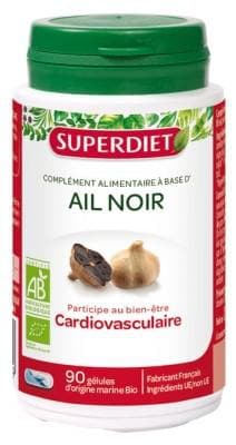 Super Diet - Organic Black Garlic 90 Capsules