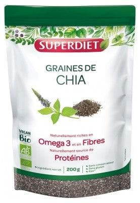 Super Diet - Organic Chia Seeds 200g