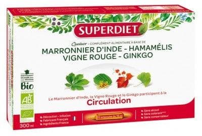 Super Diet - Organic Circulation Red Vine Quatuor 20 Phials