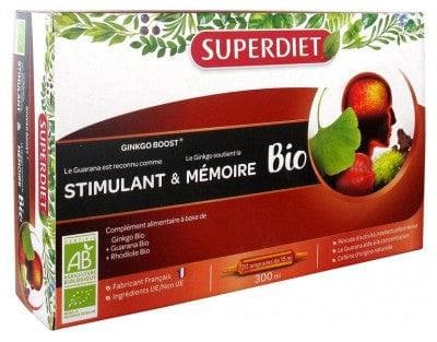 Super Diet - Organic Ginkgo Boost 20 Phials