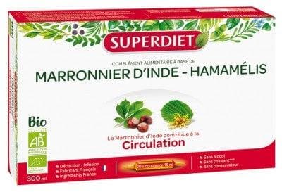 Super Diet - Organic Horse Chestnut Hamamelis 20 Phials