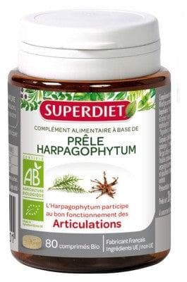 Super Diet - Organic Horsetail Harpagophytum 80 Tablets