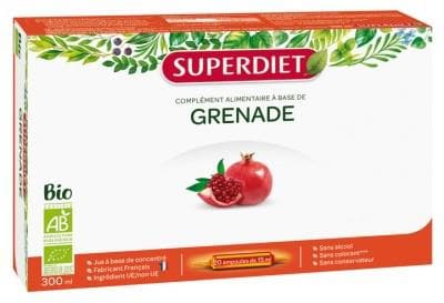 Super Diet - Organic Pomegranate 20 Phials