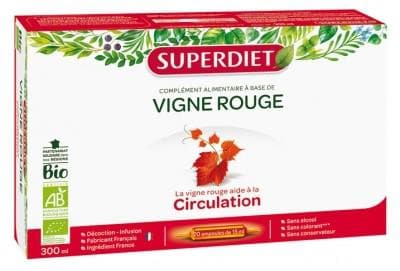 Super Diet - Organic Red Vine 20 Phials