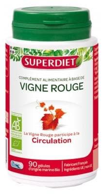 Super Diet - Organic Red Vine 90 Capsules