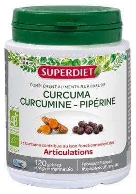 Super Diet - Organic Turmeric Piperine 120 Capsules