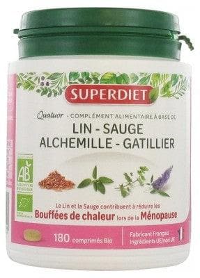 Super Diet - Quatuor Organic Sage Menopause 180 Tablets