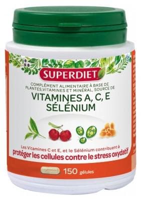 Super Diet - Selenium + Vitamins A C E 150 Capsules