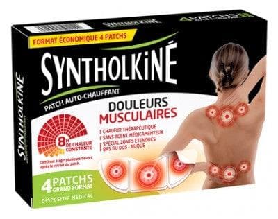 SyntholKiné - Lower Back Muscular Pain Heat-Up 4 Patches