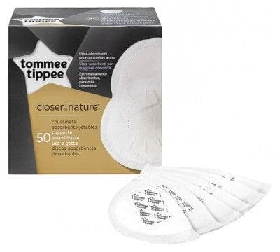 Tommee Tippee - Closer To Nature 50 Disposable Breast Pads