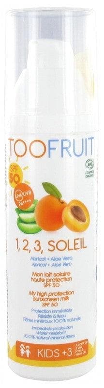 Toofruit 1,2,3, Sun My High Protection Organic Sunscreen Milk SPF50 100 ml