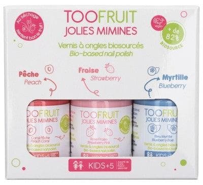 Toofruit - Jolies Mimines Pack of Nail Polishes 3 x 10ml