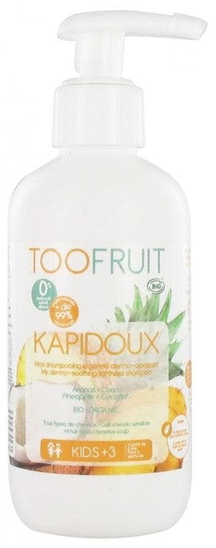 Toofruit Kapidoux Dermo-Soothing Lightness Shampoo Organic 200ml Fragrance: Pineapple+Coconut